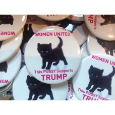  This Pussy Support Trump Commemorative Button